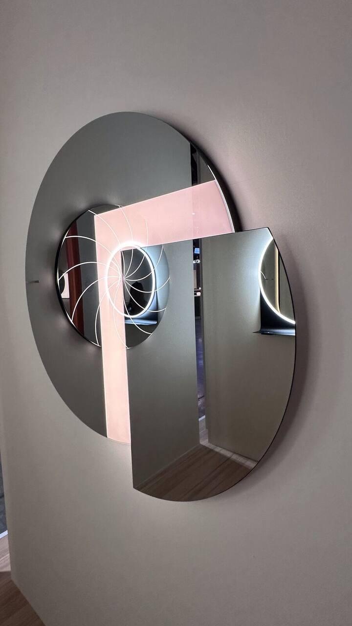 Vanity Living at Salone del Mobile 2026 — mirrors and dressing rooms as art