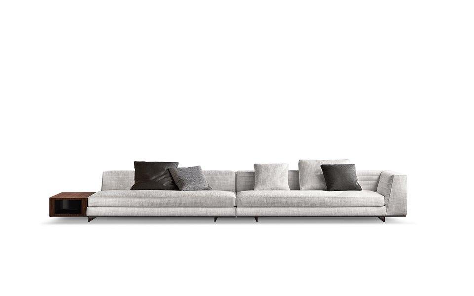 Roger диван Minotti — дизайн Rodolfo Dordoni