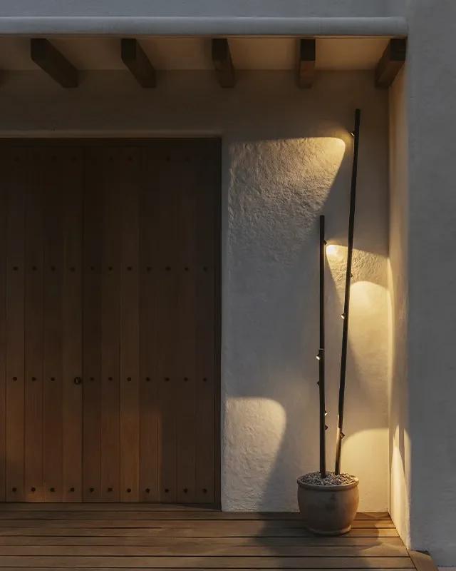 Bamboo floor lamp Vibia — фото 2
