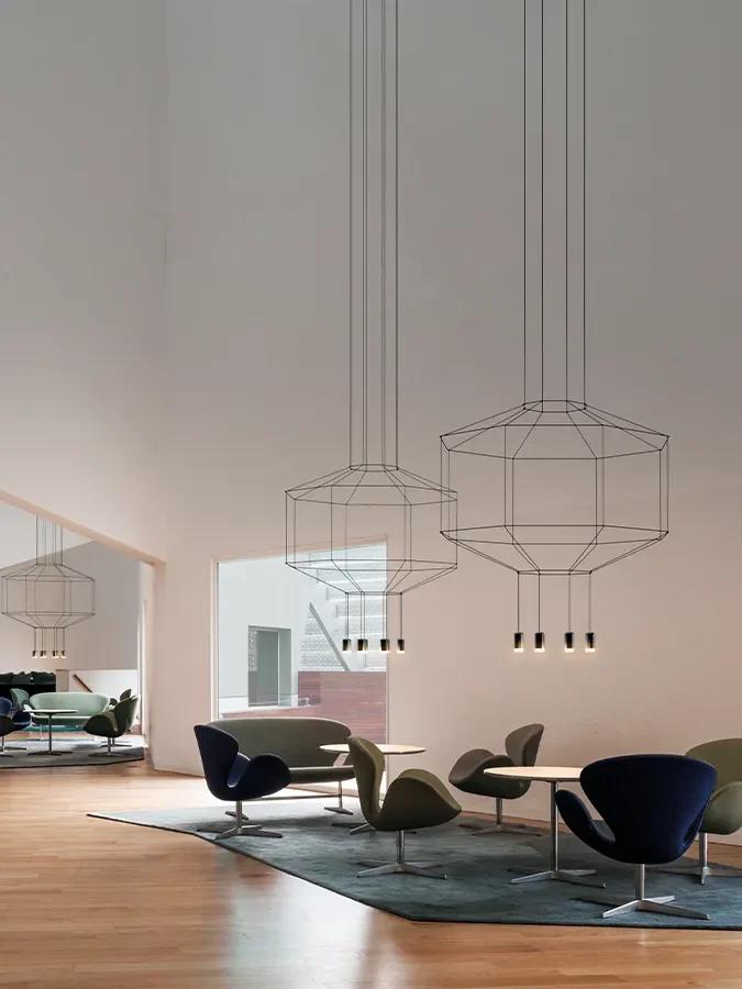 Wireflow pendant lamp Vibia — фото 4