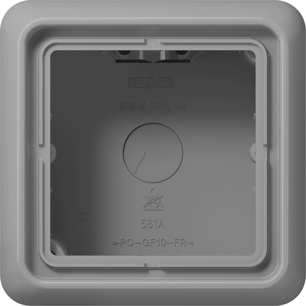 CD 500 in plasticParticularly hard-wearing.