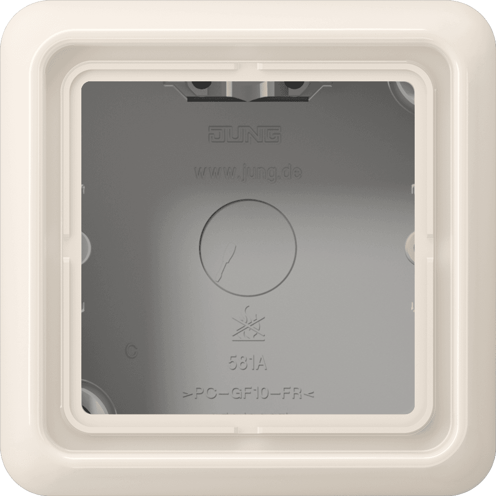 CD 500 in plasticParticularly hard-wearing.