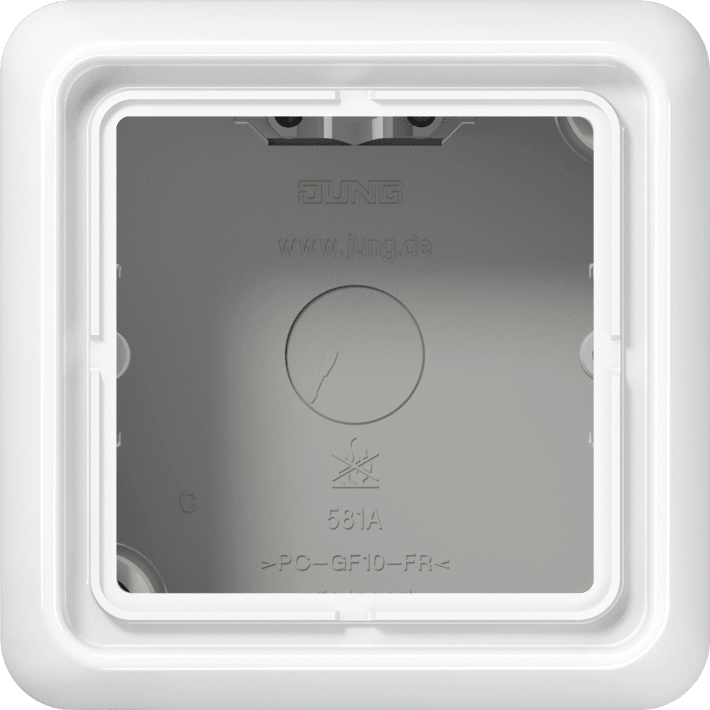 CD 500 in plasticParticularly hard-wearing.