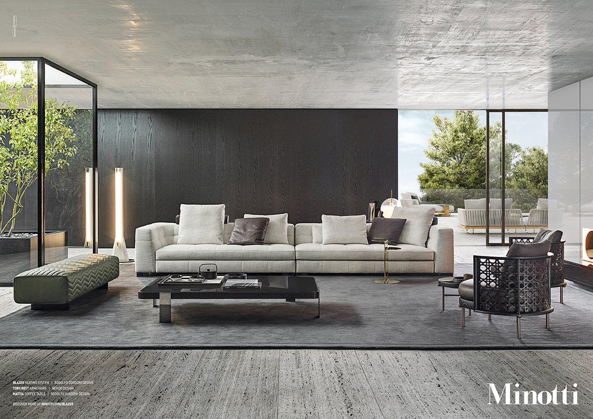 Blazer уличная мебель Minotti