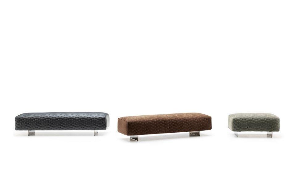 Quincy Chevron диван Minotti — дизайн Rodolfo Dordoni
