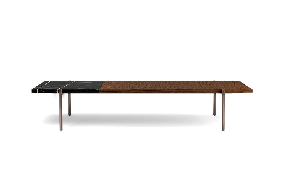 Superquadra стол Minotti — дизайн Marcio Kogan
