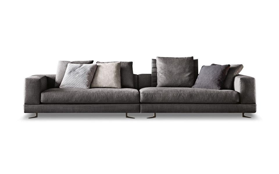 White диван Minotti — дизайн Rodolfo Dordoni