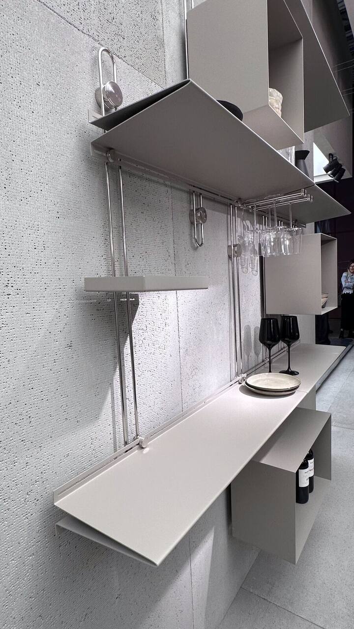 Mogg at Salone del Mobile 2026 — wall transformer systems for kitchen and wardrobe